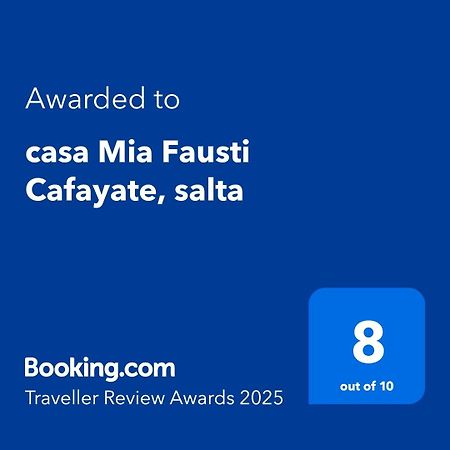 Вилла Casa Mia Fausti Cafayate, Salta Экстерьер фото