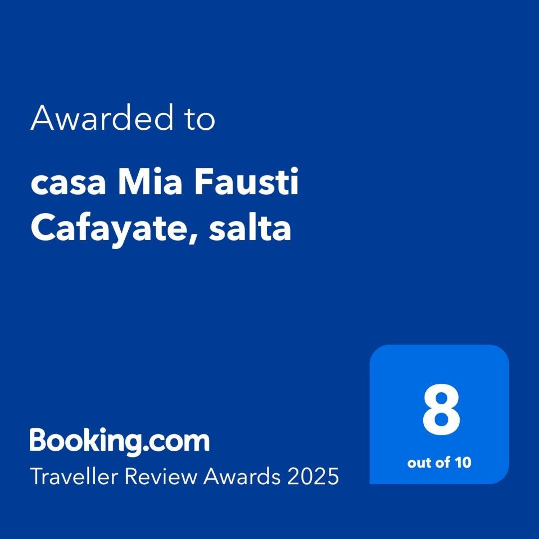 Вилла Casa Mia Fausti Cafayate, Salta Экстерьер фото